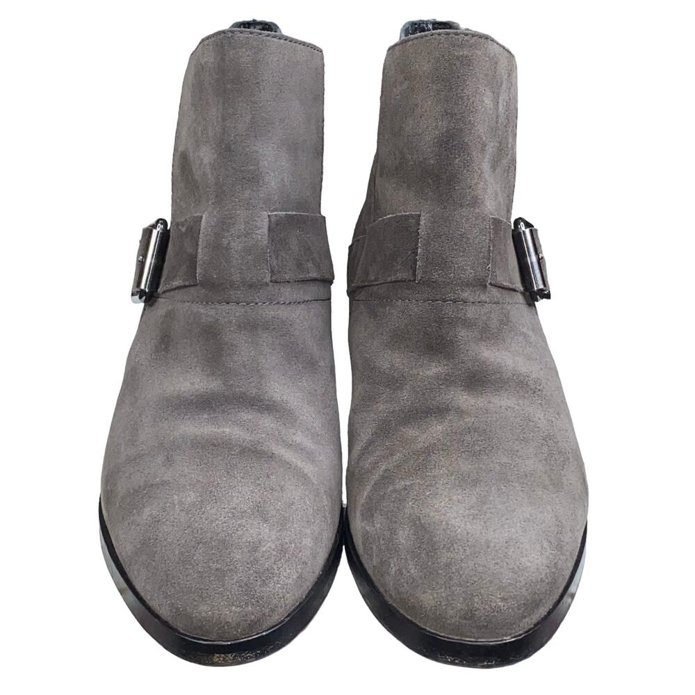 Aquatalia Women’s Foster Grey Suede Ankle Boot Size US 9.5 - Picture 7 of 11